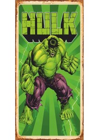Resim hulk süper kahramanlar mini retro ahşap poster 