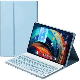 Resim Samsung Galaxy Uyumlu Tab S9 Fe Plus / S9 Plus Kılıf Kablosuz Klavyeli Kılıf Mobax Türkçe X610 X616 X810 X816 X818 