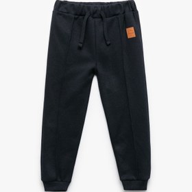 Resim Erkek Bebek Beli lastikli Cepli Basic Jogger Eşofman Altı 