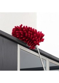 Resim Büro Ev Ofis Yazlık Hijyeni İçin Teleskopik Uzayanbilen Mikrofiber Toz Alma Fırça Aparatı 