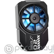 Resim MEMO DL-A2 Cep Telefonu Soğutma Fanı Gamer Oyuncu Radyatör Soğutucu 