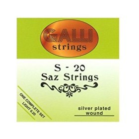 Resim Galli S20 - Uzun Sap Bağlama Teli 