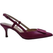 Resim Poletto Hakiki Deri Fusya Ayakkabı Stiletto 9841 10 V1-1147 Fuşya 