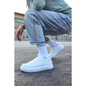 Resim AyrStore CH107 - Cbt Felibord Erkek Ayakkabı Beyaz / Beyaz 