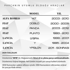 Resim Fiat, Lancia, Alfa Romeo için Cam Denge Plastiği 