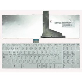Resim Toshiba C855 Türkçe Klavye Beyaz V1 (OEM) 