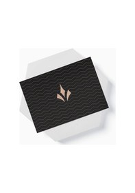 Resim AkalBatu Klasik Seri Hediye Not Kartı 8 x 10 CM 25'Li - Siyah 