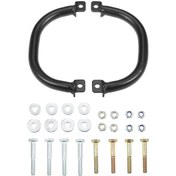 Resim Vkemall Golf Arabası Tutma Kolu Seti - 2 Parça Siyah Alüminyum Club Car Ezgo Yamaha Uyumlu 