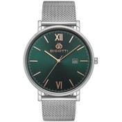Resim Bigotti Erkek Kol Saati Esbg.b.10300.5 Hasır Kordon 41 Mm Kasa Çapı Gümüş 