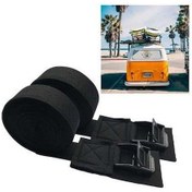 Resim Fortunelane Çift Sörf Tahtası Kano Kam Tokası Kayak Kayışı Açık Hava Plaj Araba Üstü Sörf Tavanı Yüksek Mukavemetli Bagaj Rafı Hı 