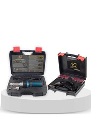 Resim BEMOOLD Bm40 Plastik Kaynak Makinesi - 100 W Sıcak Zımba Plastik Tamir Seti-200 Adet Tel Zım 