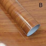 Resim Besthome1 Light Brown 1 Adet 100x300cm Pvc Ahşap Desenli Su Geçirmez Oto Dekorasyon Film 