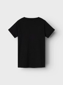 Resim Name It Name İt Wednesday Çocuk T-shirt Siyah 