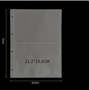 Resim 10 Adet Bağlayıcı Kollu Bağlayıcı Kollu Fotoğraf Albümü Bağlayıcı 2 Grid Card Page 