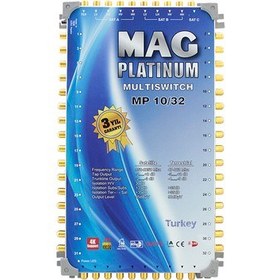 Resim Mag Platinum 10*32 Kaskatlı Uydu Santrali Mag Platınum 