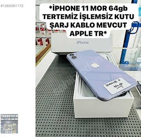 Resim Apple iPhone 11 İkinci El TR | 64 GB | Mor 
