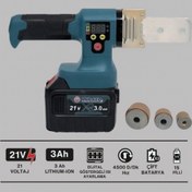 Resim MUR-CEL Murcell 21V 3.0 Ah Çift Bataryalı 15 Pilli Plastik Pprc Pvc Boru Kaynak Makinesi 