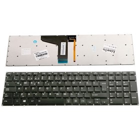 Resim Toshiba Uyumlu P50T-A P55T P55-A Notebook Klavye Işıklı 