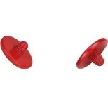 Resim JJC Soft Release Button Vidalı Metal Deklanşör Düğmesi (Tümsek - Kırmızı) 