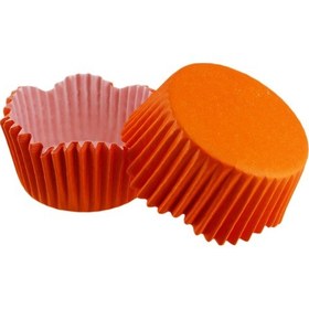 Resim Cupcake Kalıbı Pet Kapsül Dalgalı Kek Kalıbı 65X38 Mm 100 Adet N11.1107 