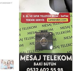 Resim MESAJ TELEKOMDAN SIFIR HUAWEİ WATCH GT 5 PRO SİYAH 
