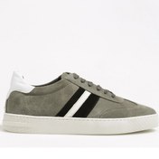 Resim Fabrika Gri Erkek Deri Sneaker SAMCHE 
