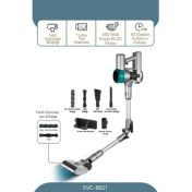 Resim Sinbo SVC 8621 Bldc Motorlu Dikey Kablosuz Şarjlı Led Aydınlatmalı Süpürge 