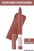 Resim Maybelline new york kalem ruj - sw superstay ink crayon 20 enjoy the view 