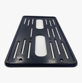 Resim Kare Plaka Altlığı Plastik Plakalık Piano Black 30,5X15,5Cmm 546193725 