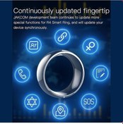 Resim Ankatek Sihirli Su Yüzük Sağlık Nfc Akıllı Kadın Erkek Geçirmez Jackcom R4 Model 12 Cm Nw Yüzük - Altın 