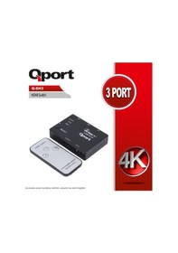 Resim Qport Q-sh3 3 Portlu Hdmı Switch-188778 