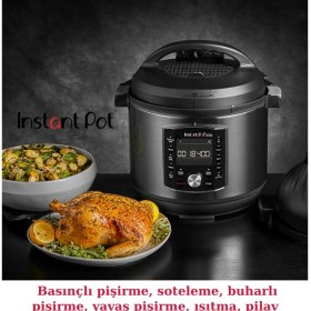 Resim Instant Pot Pro Crisp Çok Amaçlı Pişirici + Hava Fritözü 