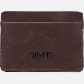 Resim Valmenti Unisex Hakiki Deri Kahverengi Kartlık VLM2757 - STD 