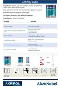 Resim AkzoNobel Akripol Bazkat RENAULT TR-71640K AYSBERG GRİSİ Akrilik 