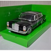 Resim WELLY 1.24 ÖLÇEK WELLY MARKA LİSANSLI MERCEDES BENZ 600 PULMAN SİYAH RENK 
