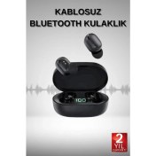 Resim Tws Bluetooth Kulaklık Kulak Içi Kablosuz Dijital Göstergeli Çağrı Cevaplayabilen 