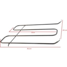 Resim Supervac Fırın Alt Rezistansı, Luxell, Kumtel 