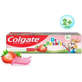 Resim Colgate Dr. Rabbit Strawberry Çocuk Diş Macunu 50 ml - Gratis 