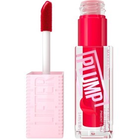 Resim Maybelline Lifter Plump - Dudak Parlatıcı No: 04 Red Flag 