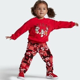 Resim adidas Bubblecomfy I Bebek Günlük Ayakkabı JI1609 Kırmızı 