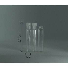 Resim Parfüm Şişesi 2 ml (100 Adet) Çubuklu Modeli 