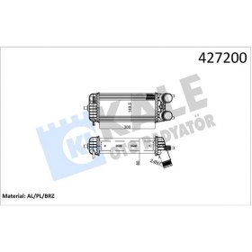 Resim Intercooler Courıer Fıesta 1.5tdcı 1.6tdcı 2018 Jt766k775ba Jt766k775da 
