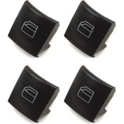 Resim Wenderparts Cam Düğme Kapağı W169 W245 W164 W251 Ön Sol Set 4 Adet 