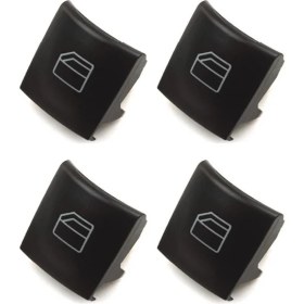 Resim Wenderparts Cam Düğme Kapağı W169 W245 W164 W251 Ön Sol Set 4 Adet 