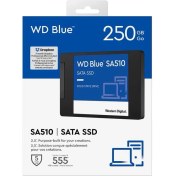 Resim 250GB WD BLUE 2.5" 555/440MB/s WDS250G3B0A SSD 250GB WD BLUE 2.5" 555/440MB/s WDS250G3B0A SSD