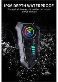 Resim Mepa Y10 Kask Kulaklık Bluetooth Motosiklet Kulaklık 5,3 Bluetooth Intercom Motorsiklet Kulaklık Najmaddin 