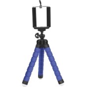 Resim GongtuShop Bule Tripod Set Stili Metal Alüminyum Şarj Cihazı Apple Watch Için Stand Tutucu Braketi Apple Için Şarj Beşiği Standı I Watch Charger Dock Station (Yurt Dışından) 