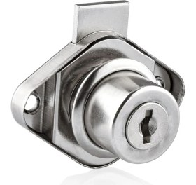 Resim Canex Oval Tip Çekmece Kilidi Nikel 