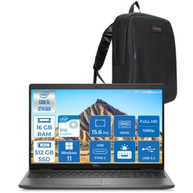Resim Dell Latitude 3540 i5 1235U 16GB 512GB SSD 15.6 IPS Fhd Windows 11 Pro DN049L354015WP04 + Zetta Çanta 