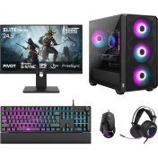 Resim Dragos DRx7627 Ryzen 5 5600 32GB 1TB NVMe 8GB RTX5060 24.5 İnç 500Hz 1ms Oyuncu Hazır Sistem 